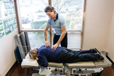 Chiropractic Adjustment at Edmonds Wellness Clinic